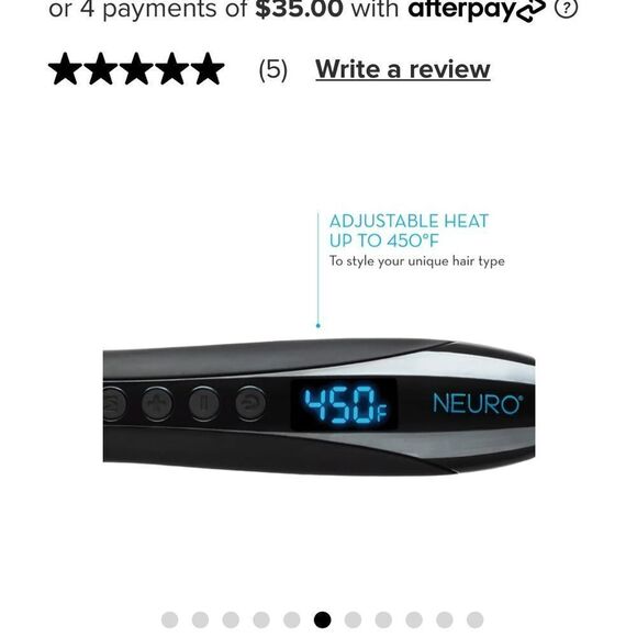 Paul mitchell neuro angle 1.25”cone barrell curling/styling iron/rod nib/nip/nwt - Picture 6 of 10